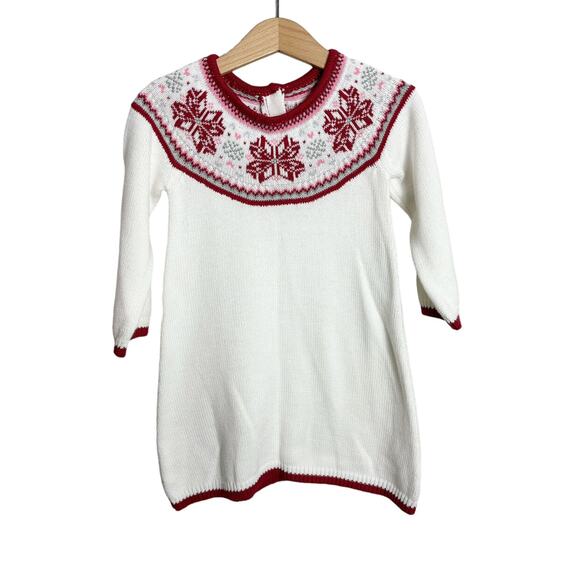 Gymboree Snowflake Sweater Dress - Picture 1 of 5
